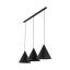 10060  CONO BLACK LAMPA WISZĄCA 3 L LISTWA