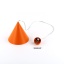 10064  CONO ORANGE LAMPA WISZACA 1 M