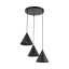 10067  CONO BLACK LAMPA WISZĄCA 3 KOŁO S