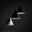 10067  CONO BLACK LAMPA WISZĄCA 3 KOŁO S