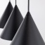 10068  CONO BLACK LAMPA WISZĄCA 3 S LISTWA