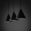 10068  CONO BLACK LAMPA WISZĄCA 3 S LISTWA