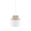 10078  DUO WHITE JUTA LAMPA WISZĄCA 1