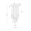 10079  MARTIN BLACK WHITE LAMPA WISZACA 13
