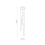 10117  PIANO BLACK GOLD LAMPA WISZACA 3