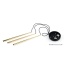 10117  PIANO BLACK GOLD LAMPA WISZACA 3