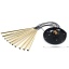 10118  PIANO BLACK GOLD LAMPA WISZACA 10