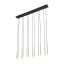 10119  PIANO BLACK GOLD LAMPA WISZACA 12
