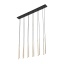 10119  PIANO BLACK GOLD LAMPA WISZACA 12