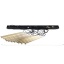 10119  PIANO BLACK GOLD LAMPA WISZACA 12