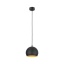 10167  ZOE BLACK LAMPA WISZACA 1 S
