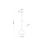 10167  ZOE BLACK LAMPA WISZACA 1 S