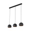 10169  ZOE BLACK LAMPA WISZACA 3 S