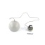 10172  ZOE BEIGE LAMPA WISZACA 1 S