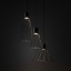 10187  MODESTO BLACK LAMPA WISZACA 3 KOŁO