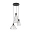 10187  MODESTO BLACK LAMPA WISZACA 3 KOŁO