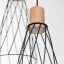 10188  MODESTO WOOD SOSNA LAMPA WISZACA 3 KOŁO