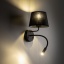 10203  MAJA BLACK KINKIET  + USB