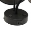 10203  MAJA BLACK KINKIET  + USB