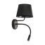 10203  MAJA BLACK KINKIET  + USB