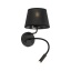 10203  MAJA BLACK KINKIET  + USB