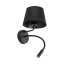 10203  MAJA BLACK KINKIET  + USB