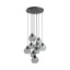 10208  CUBUS GRAPHITE LAMPA WISZĄCA 9 KOŁO