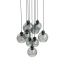 10208  CUBUS GRAPHITE LAMPA WISZĄCA 9 KOŁO