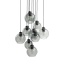 10208  CUBUS GRAPHITE LAMPA WISZĄCA 9 KOŁO