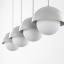 10213  BONO BEIGE LAMPA WISZĄCA 4 LISTWA