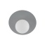 10232  PIXI GRAY KINKIET 1