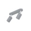 10241  LIVIA GRAY LAMPA SUFITOWA 2