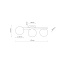 10269  ESTERA WOOD ORZECH LAMPA SUFITOWA 3