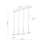 10305  CONO BLACK MINI LAMPA WISZACA 4