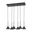 10306  CONO BLACK MINI LAMPA WISZACA 6