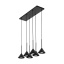 10306  CONO BLACK MINI LAMPA WISZACA 6