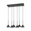 10306  CONO BLACK MINI LAMPA WISZACA 6