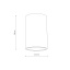 10584  FLARE WHITE GU10