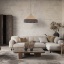 10874 ELISS BLACK JUTA LAMPA WISZACA 1XE27