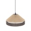 10874 ELISS BLACK JUTA LAMPA WISZACA 1XE27