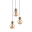 10898 SIA GOLD LAMPA WISZACA 3XG9