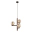 11095 ESTERA WOOD ORZECH AMBER LAMPA WISZACA 3XG9