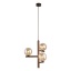 11095 ESTERA WOOD ORZECH AMBER LAMPA WISZACA 3XG9
