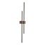 11406 FLASH NEW BROWN WOOD SEINALAMP 2 LED