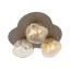 11453 LAVA NEW BROWN LAELAMP 3XG9