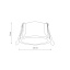 11473 RIVO WHITE 1 X GU10 MINI MR 11