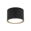11655 FERRO BLACK DOWNLIGHT+ GX53