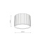 11655 FERRO BLACK DOWNLIGHT+ GX53
