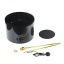 16029  UMBERTO BLACK GOLD LAMPA PODŁOGOWA 1