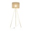 16036  UMBERTO LINEN GOLD LAMPA PODŁOGOWA 1